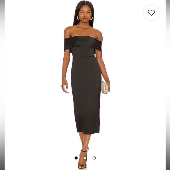 New Katie May Revolve Dynasty Dress in Black Medium - Picture 1 of 15